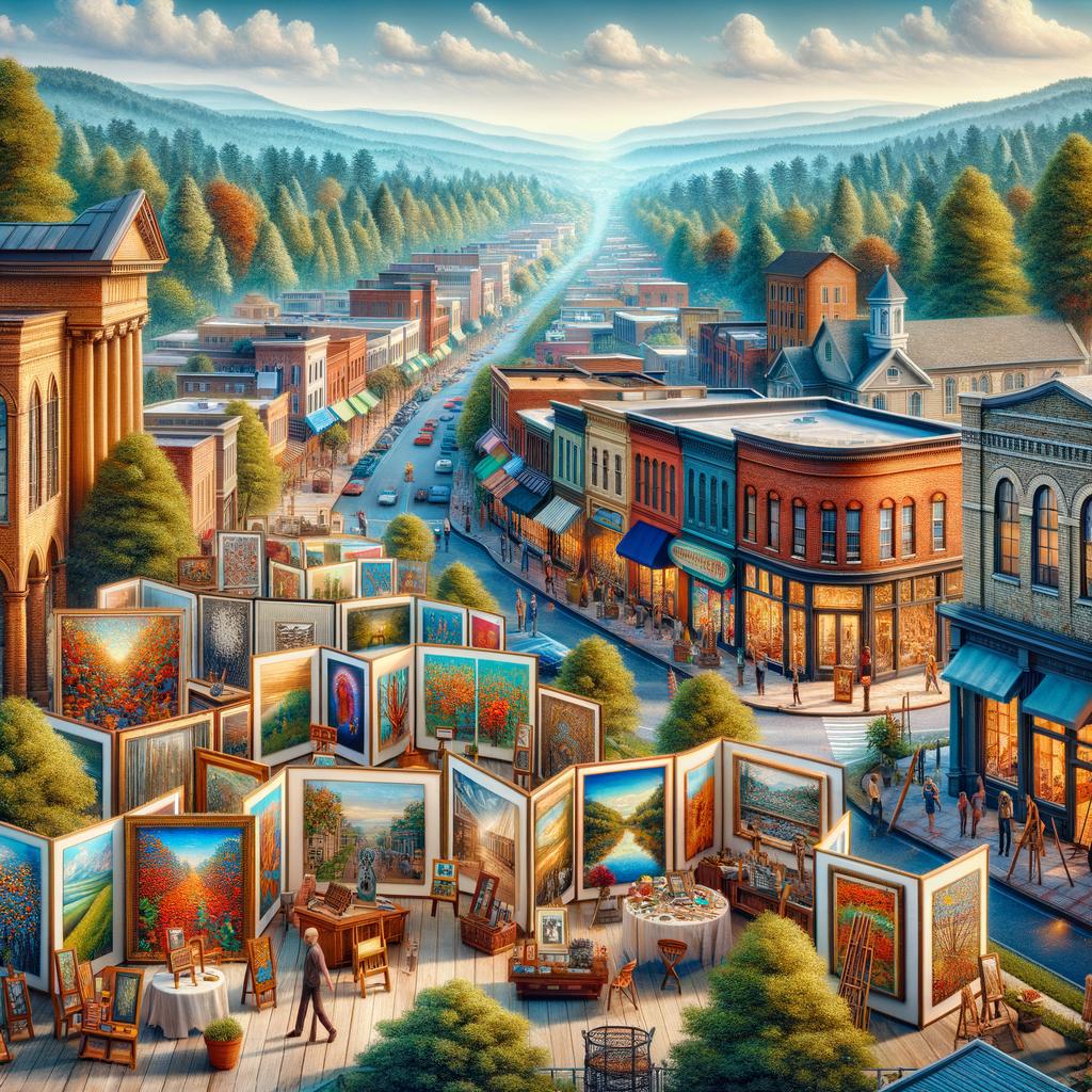 Exploring Dawsonville&rsquo;s Art Scene: Local Artists & Galleries