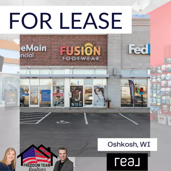 PRIME COMMERCIAL SPACE in Oshkosh available for lease!,Freedom Team