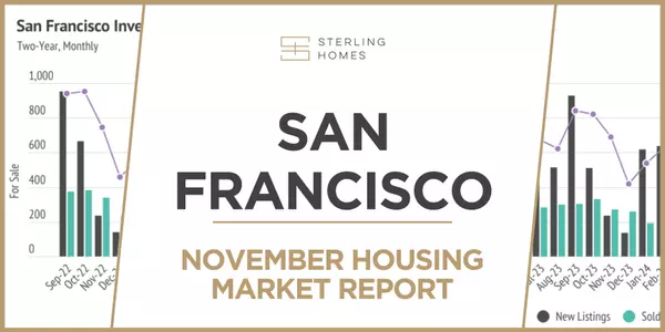 San Francisco Housing Market Update - November 2024,Sterling Homes