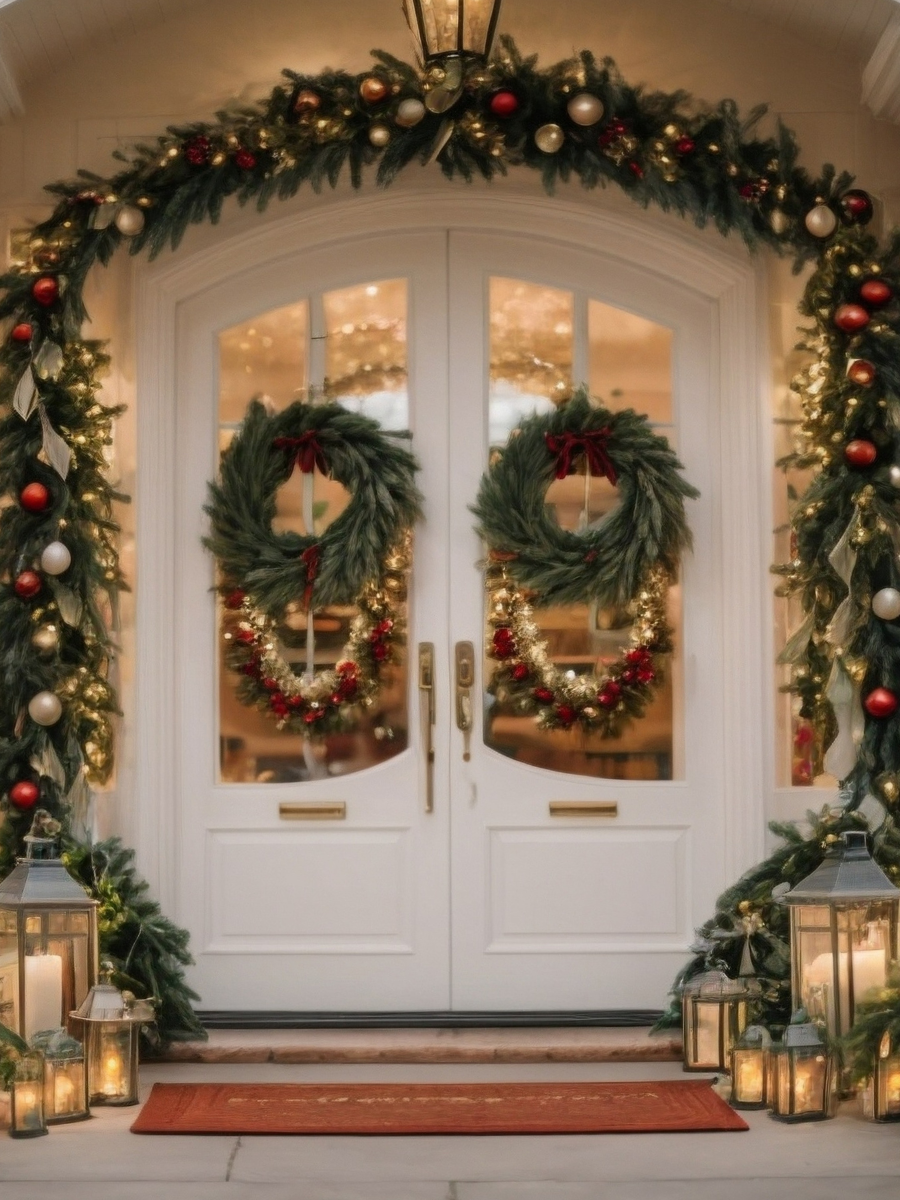 christmas door