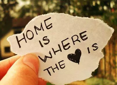 home is where the heart is