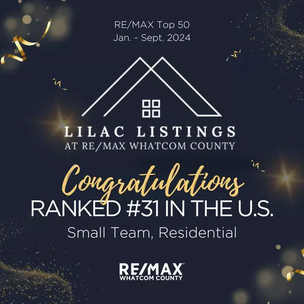 Lilac Listings Named Among RE/MAX Top 50 Small Residential Teams in the U.S.!