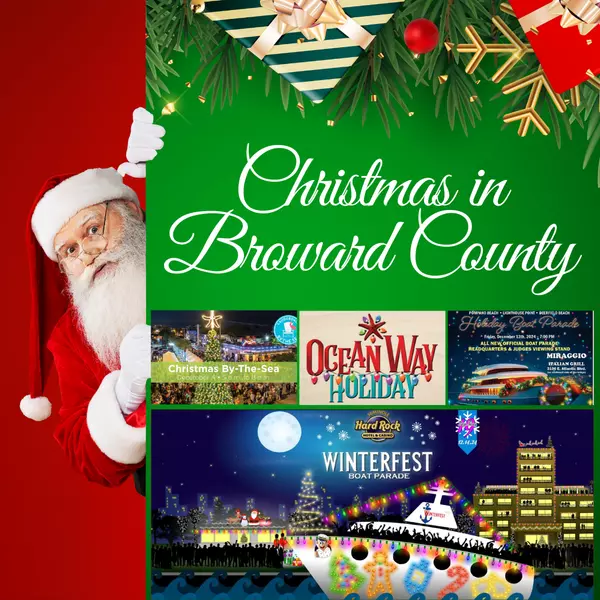 feature image of Christmas Events in Broward County 2024