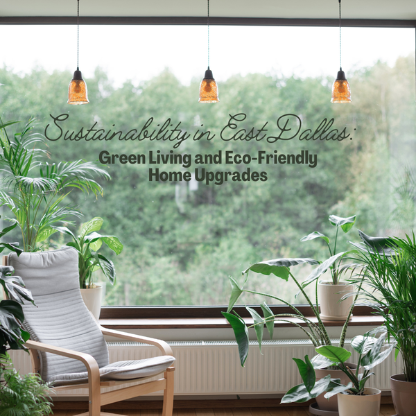 Sustainability in East Dallas: Green Living and Eco-Friendly Home Upgrades,Sean Parsons