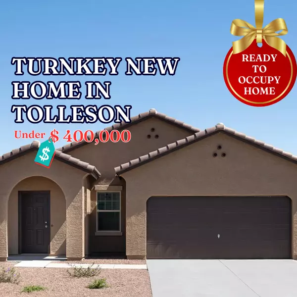 Turnkey New Home in Tolleson Ready-to-Occupy Home For under $400k or Trade,Heidi Spielman