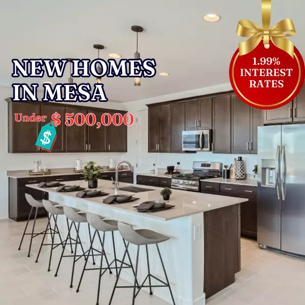 Newly built homes in Mesa. Ready-to-Occupy Now. For under $500k,Heidi Spielman