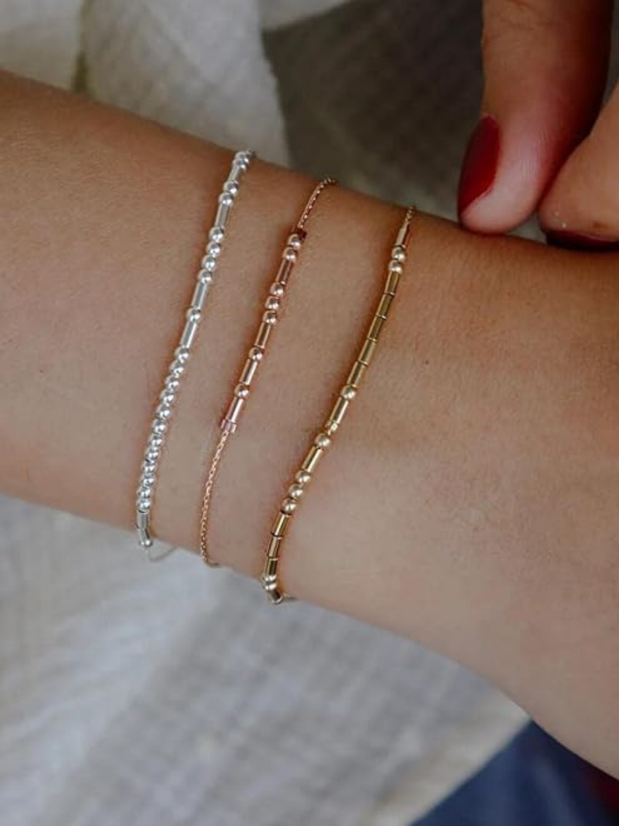 unique amazon gifts-morse code bracelet