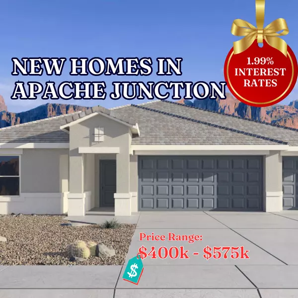 Newly Constructed homes in Apache Junction 23 Floor Plans to Choose From Between $400k - $575k,Heidi Spielman