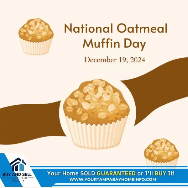 Happy National Oatmeal Muffin Day! ,Ernest Van Glahn
