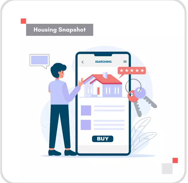 feature image of December Housing Snapshot