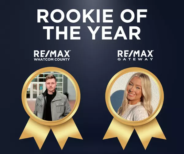 Celebrating Michael Shkurat and Bailey Moody – RE/MAX's 2023 Rookie of the Year,RE/MAX Whatcom County RE/MAX Gateway