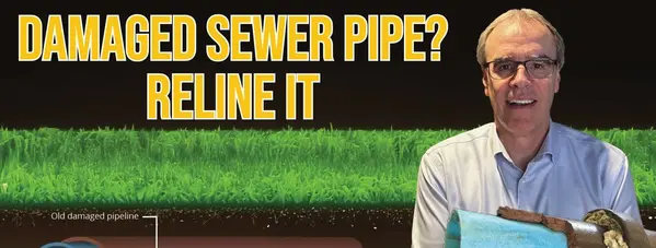 feature image of Damaged Sewer Pipe? Reline It!