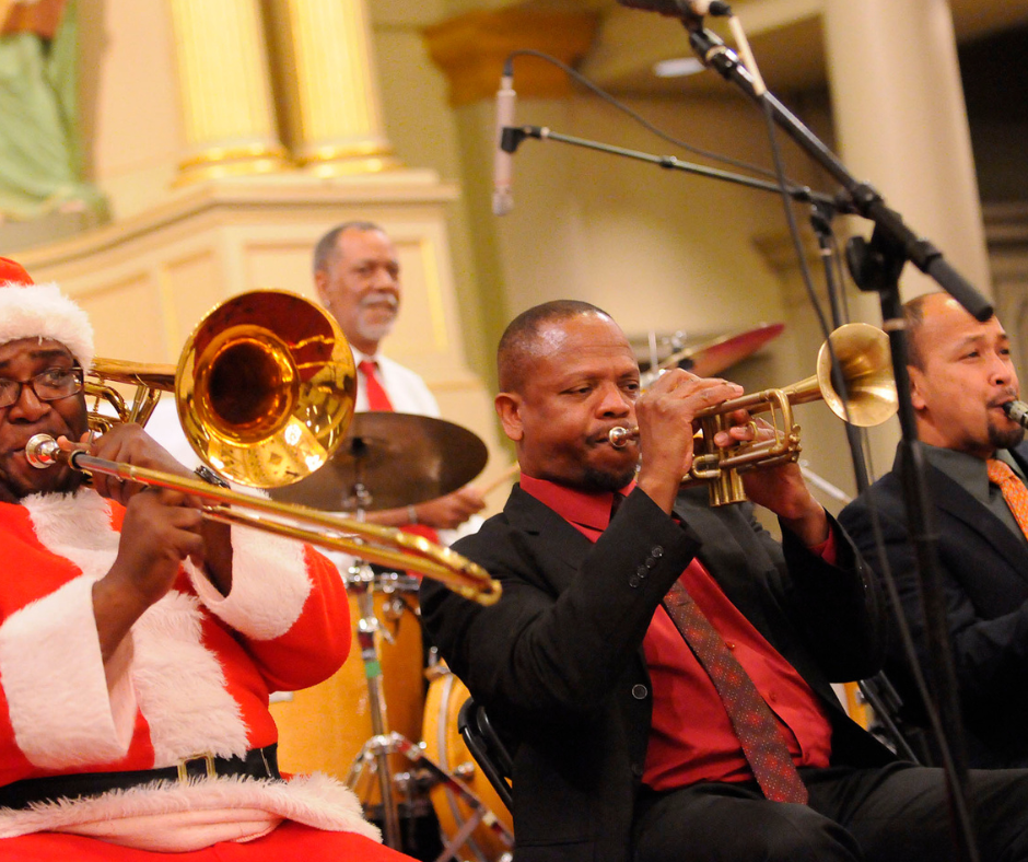 [Photograph of the cathedral concertl ] https://holiday.neworleans.com/tradition/holiday-concerts Bayou Bacchanal New Orleans & Company 