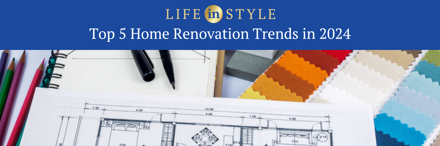 Top Home Renovation Trends Banner