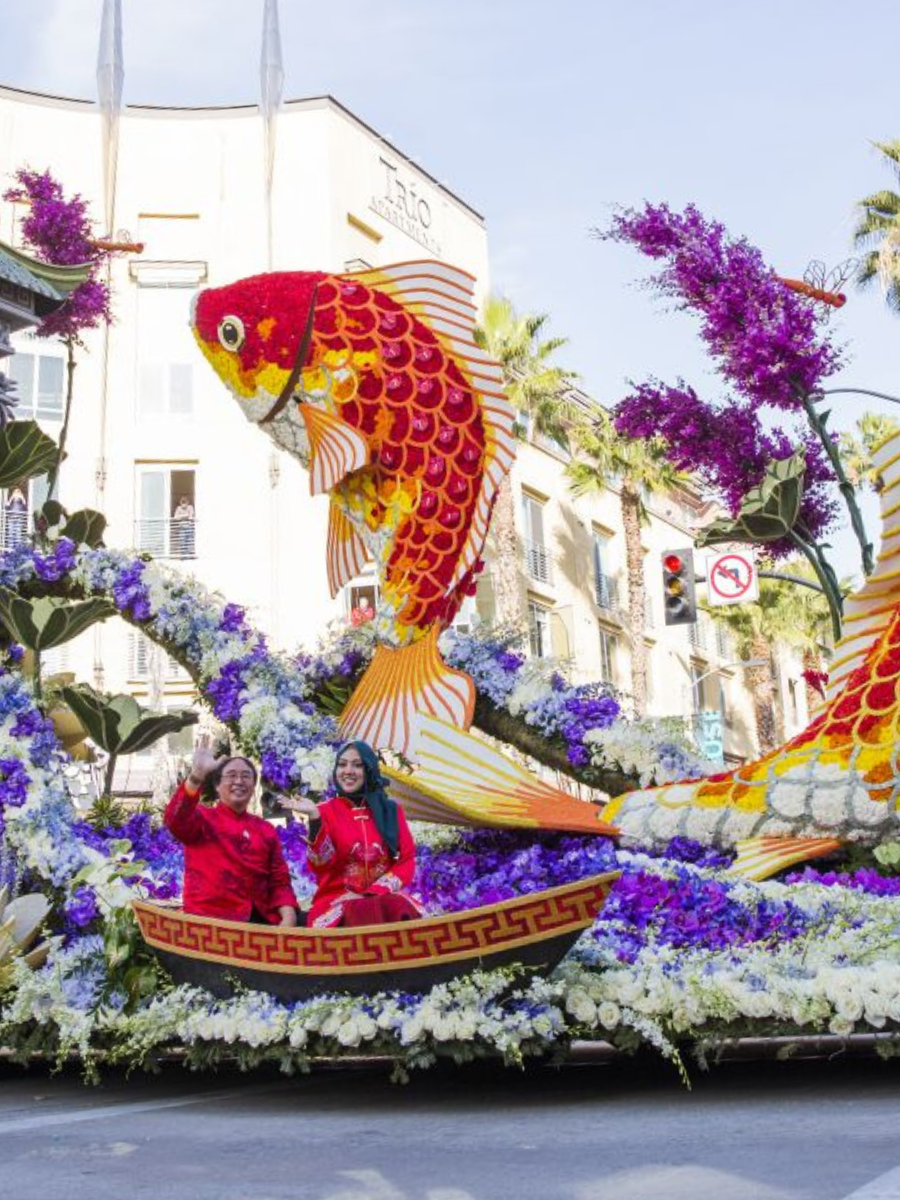 Los Angeles New Years Day-Rose Parade