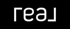 Real Logo Knockout Black with White Wordmark