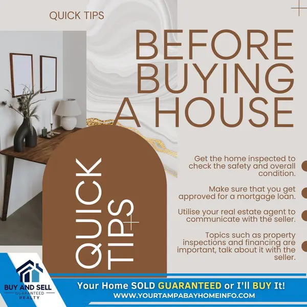 Quick Tips Before Buying a House ,Ernest Van Glahn