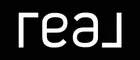 Real Logo Knockout Black with White Wordmark