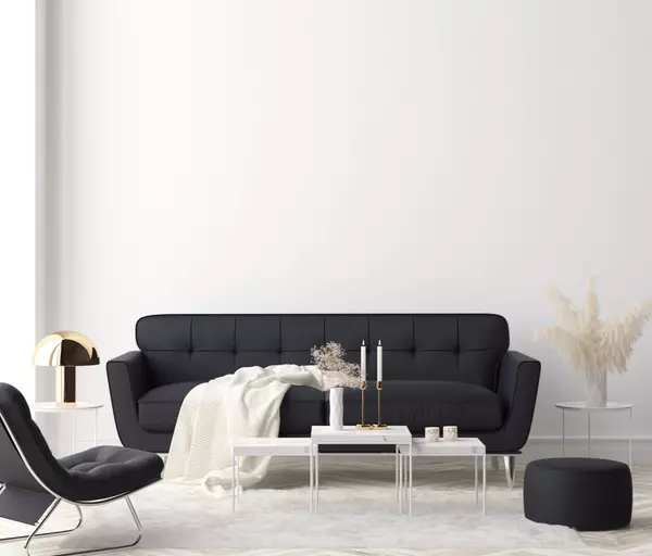 black-couch-white-modern