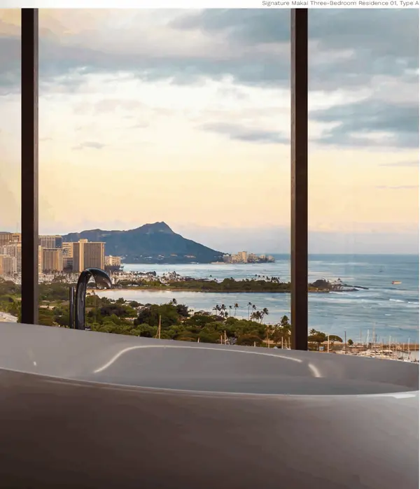 Kali'u Ala Moana Signature Three-Bedroom Bath