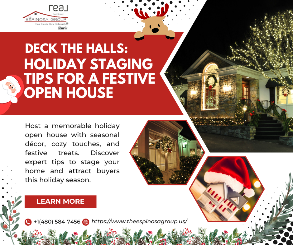 Deck the Halls: Holiday Staging Tips for a Festive Open House