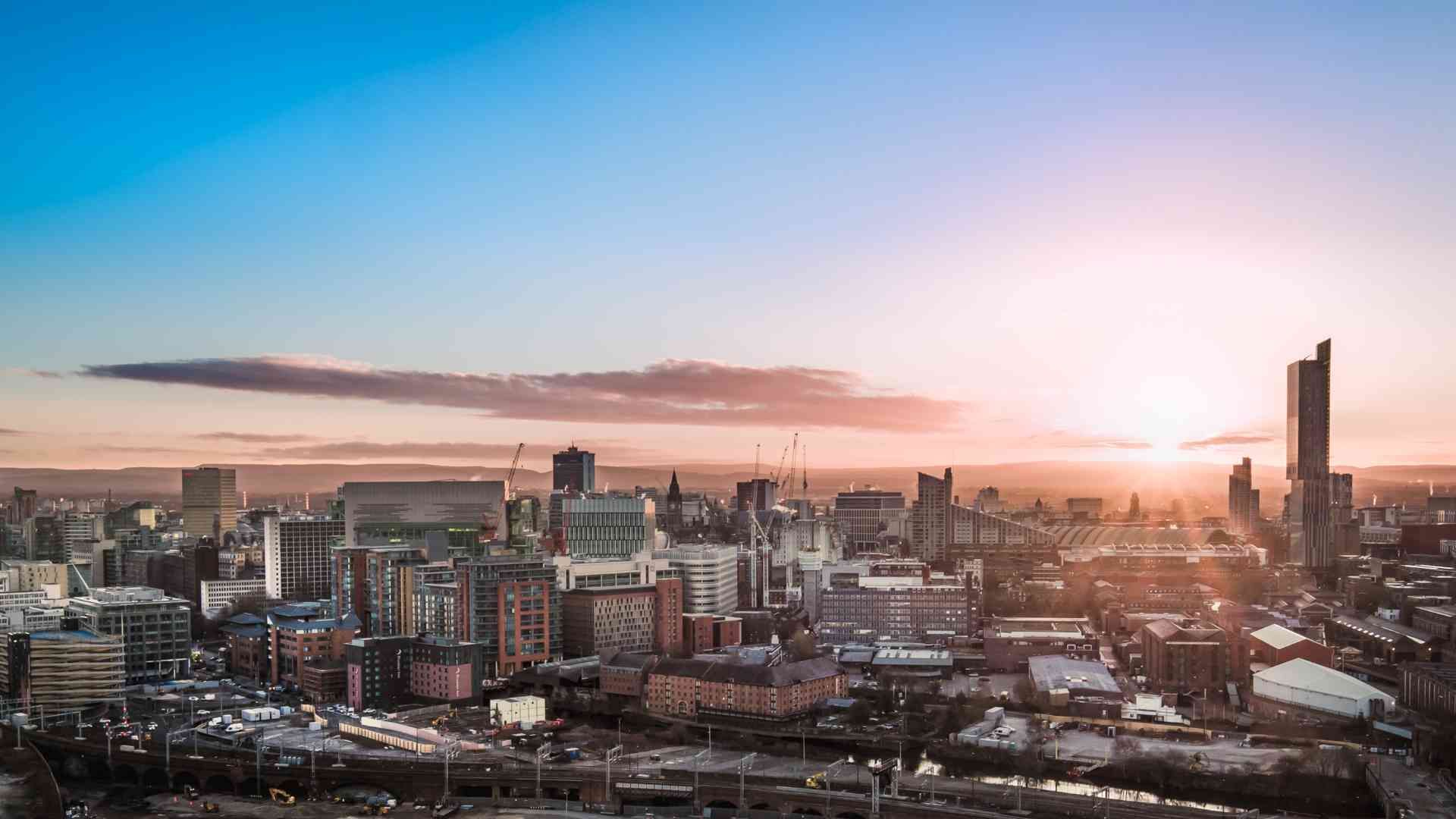 Manchester, NH Skyline