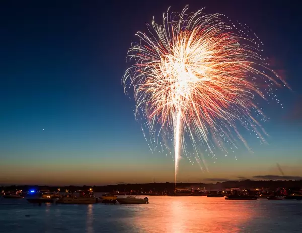 Naples Fireworks on the Gulf,Dina Skaff