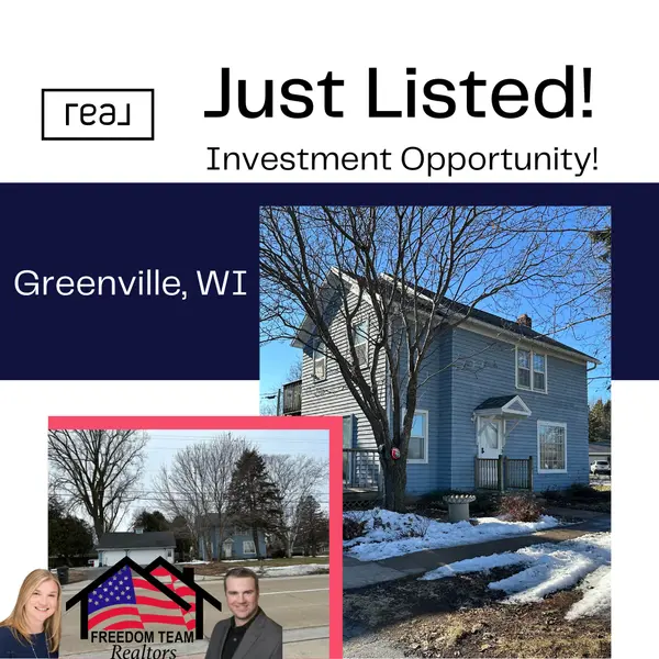 Just Listed in Greenville, WI!!!,Freedom Team