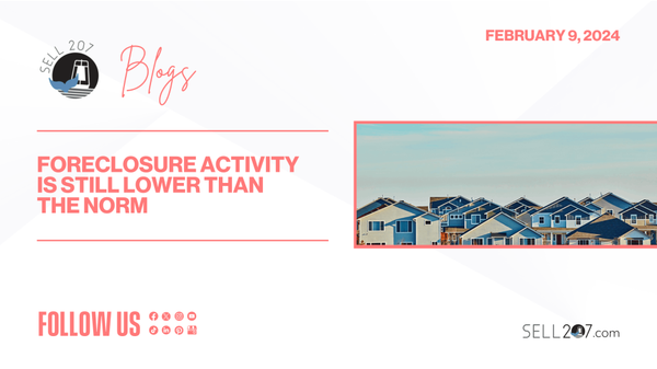 Foreclosure Activity Is Still Lower than the Norm,Monet Yarnell