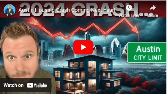 Austin Housing Crash Coming Next Year!,Jeremy Knight