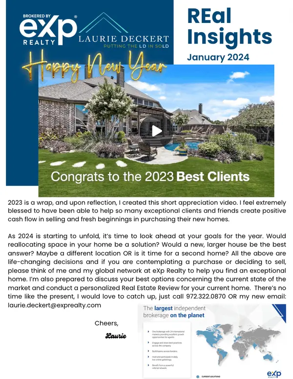 REal Insights January 2024,Laurie Deckert