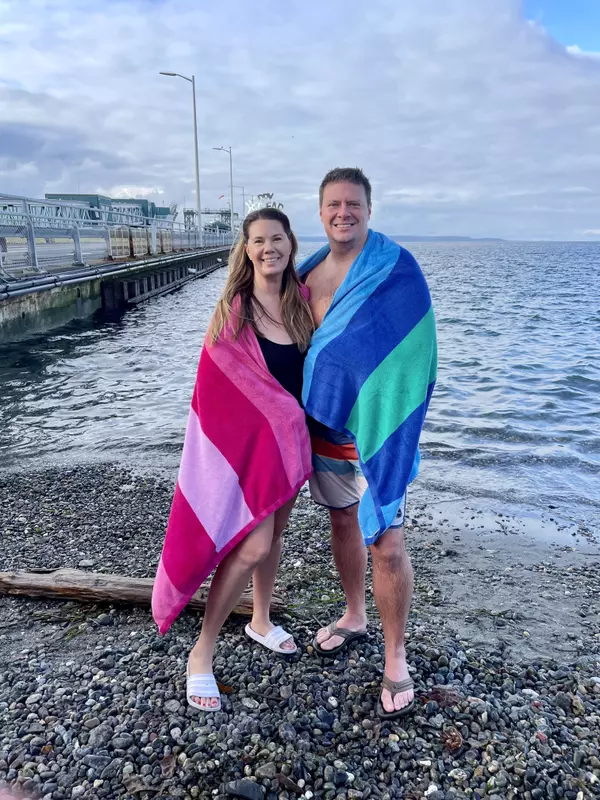 A Frosty Leap into 2024: Our Family's Edmonds Polar Plunge Experience,Beata Miklos