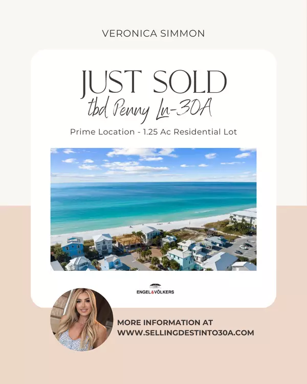 Prime Location Lots in Santa Rosa beach,Veronica Simmon