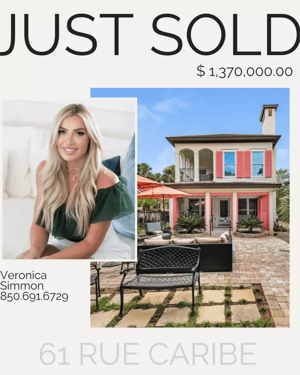 Sold - 61 Rue Caribe Miramar Beach,Veronica Simmon