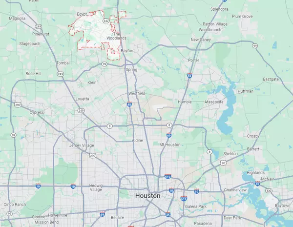 the woodlands map