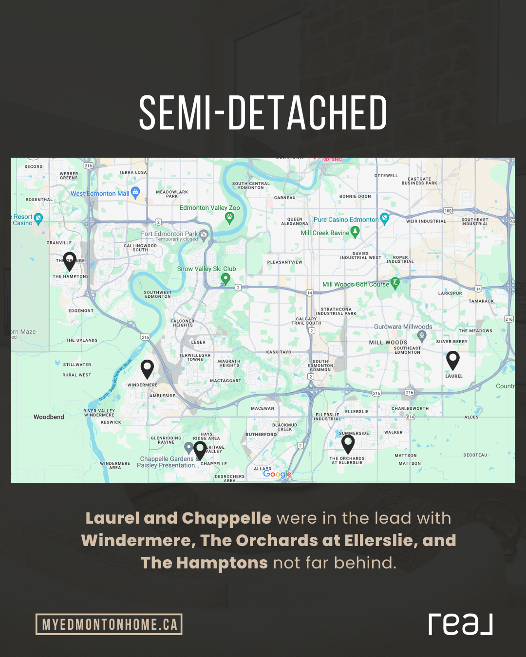 Best Semi-Detached Neighbourhoods in Edmonton