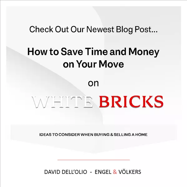 How to Save Time and Money on Your Move,David Dell'Olio