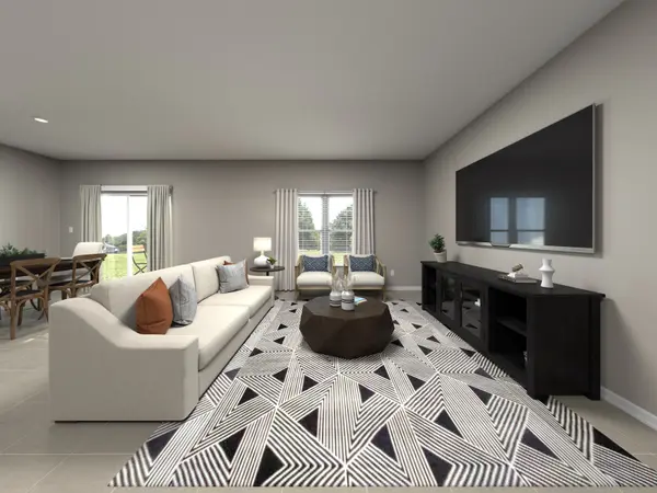 Colbert Landings Model Home Living Room