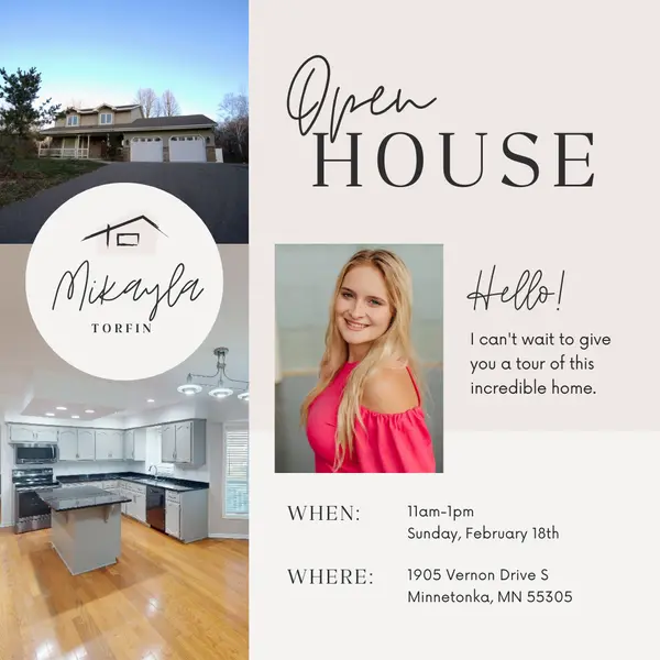 Minnetonka Open House 2/18 From 11am-1pm,Chuck Carstensen