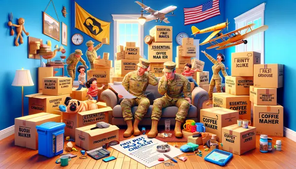 PCS Checklist: Navigating Your First Military Move,James Sanson