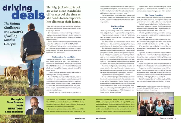 Driving Deals - The Unique Challenges and Rewards of Selling Land in Georgia,Elena Stanfield