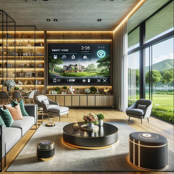 Top 10 Smart Home Features for 2024: Enhancing Luxury Real Estate in North Georgia,Gold Peach Realty