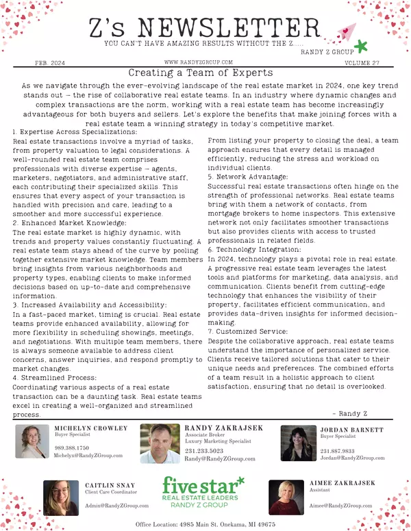 Feb. 2024 Newsletter,Randy Zakrajsek