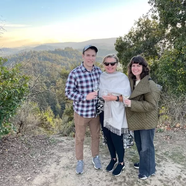 Cathy Richards and her kids