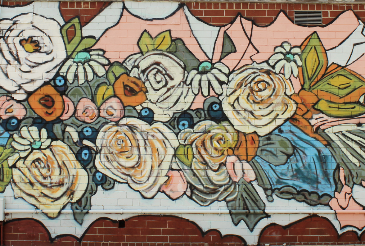 Hickory Flower Mural