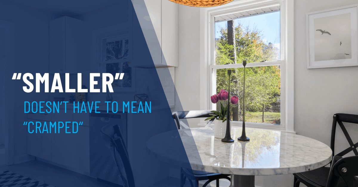 Smaller Kitchen can be more organized