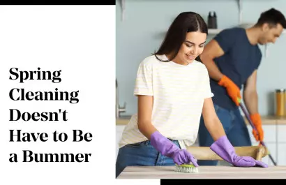 Spring Cleaning Doesn't Have to Be a Bummer,John Tenuta