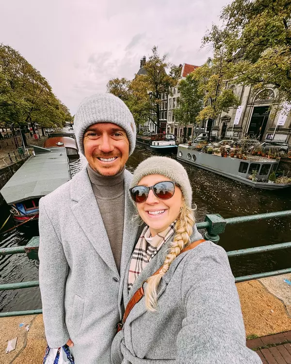 Bret Fields and his wife in Amsterdam