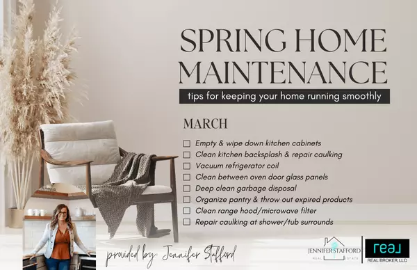 Spring Home Maintenance Checklist