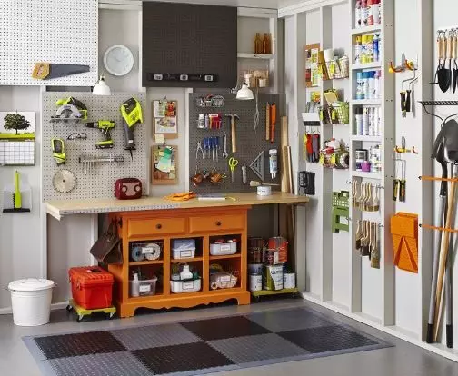 9 Clever Power Tool Storage Ideas to Keep Your Workshop Tidy,Melanie Gundersheim